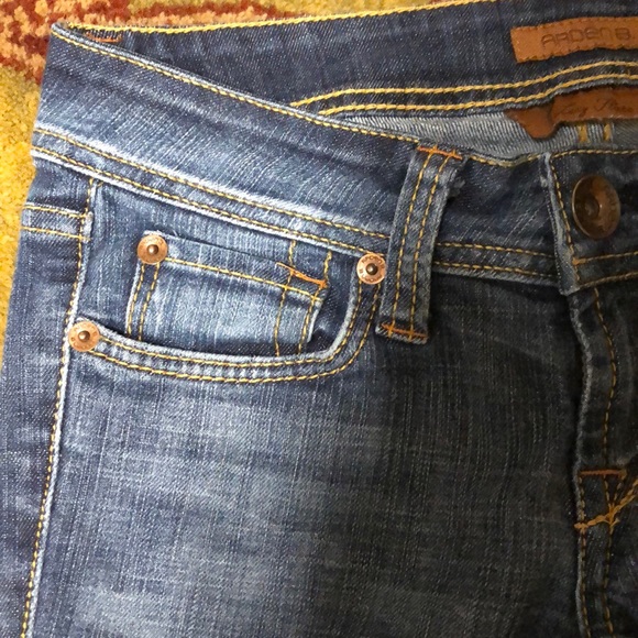 Arden b Lexi flare blue jeans made in USA 26 - Picture 5 of 9